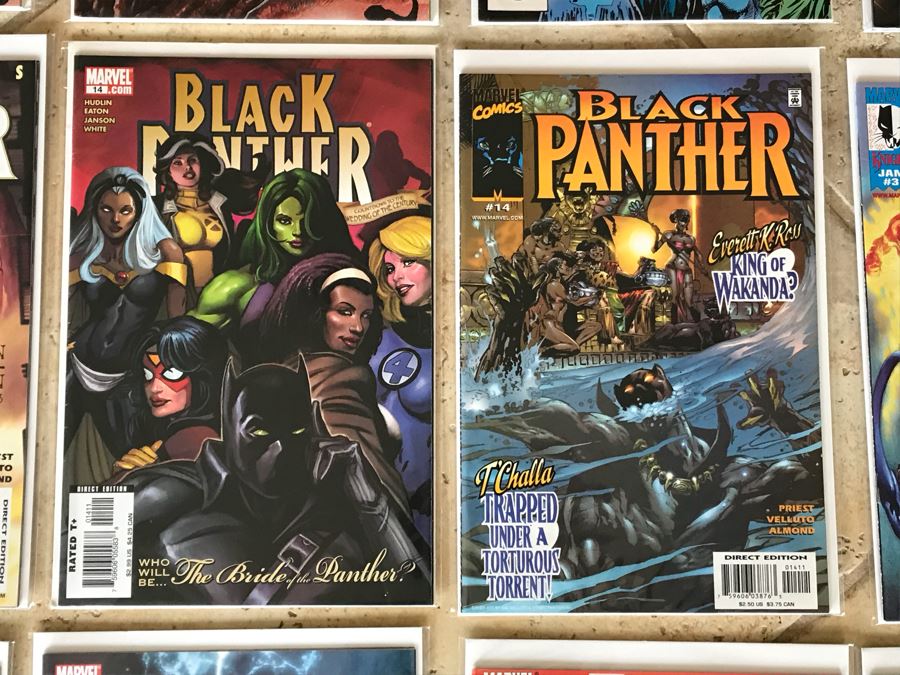 (32) Vintage Marvel Comics Black Panther Comic Books [Photo 7]