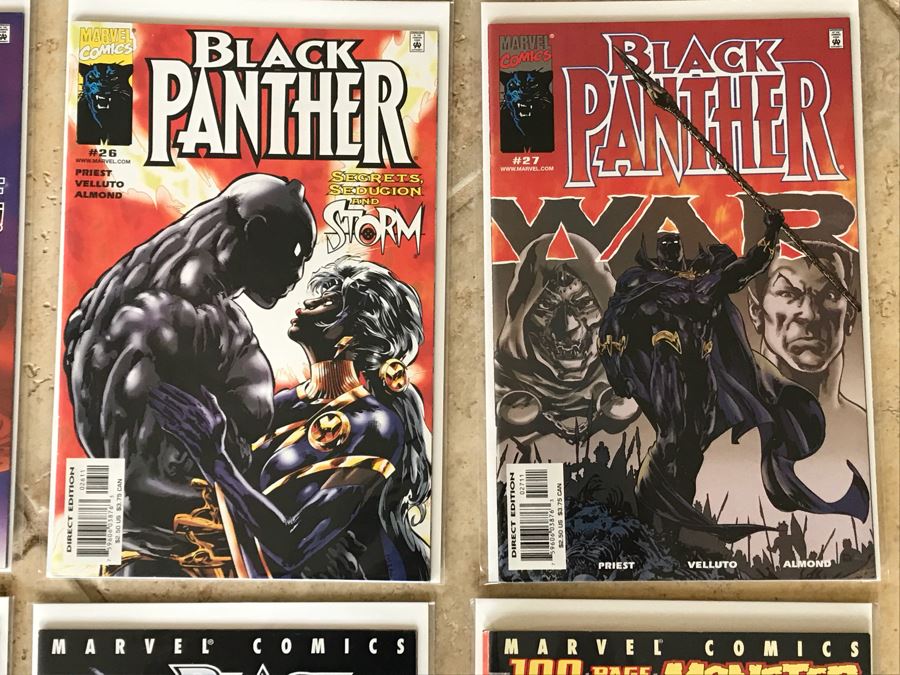 (32) Vintage Marvel Comics Black Panther Comic Books [Photo 13]