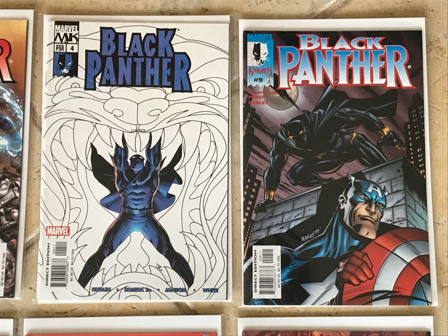 (32) Vintage Marvel Comics Black Panther Comic Books [Photo 5]