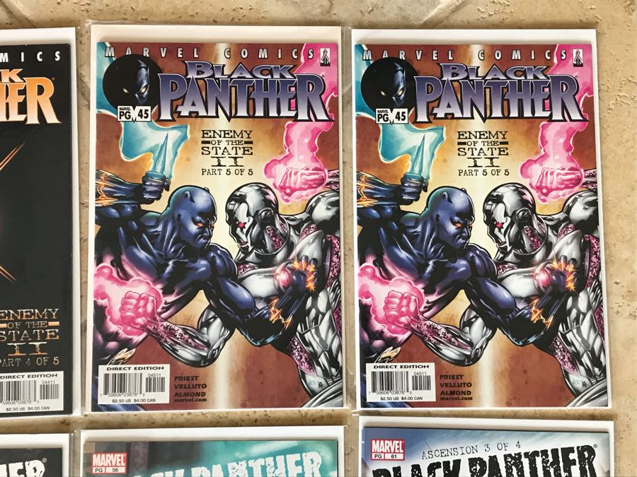 (32) Vintage Marvel Comics Black Panther Comic Books [Photo 5]