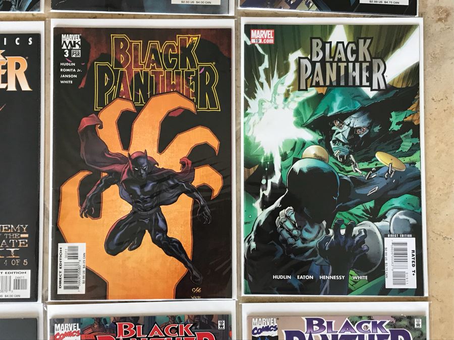 (32) Vintage Marvel Comics Black Panther Comic Books [Photo 13]
