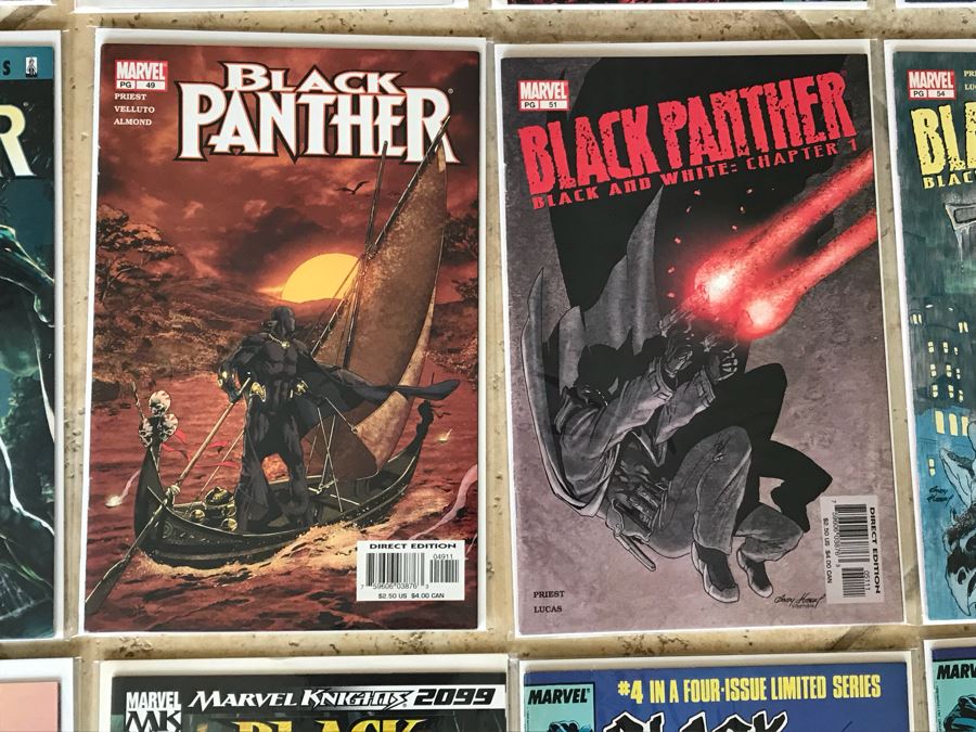 (32) Vintage Marvel Comics Black Panther Comic Books [Photo 7]