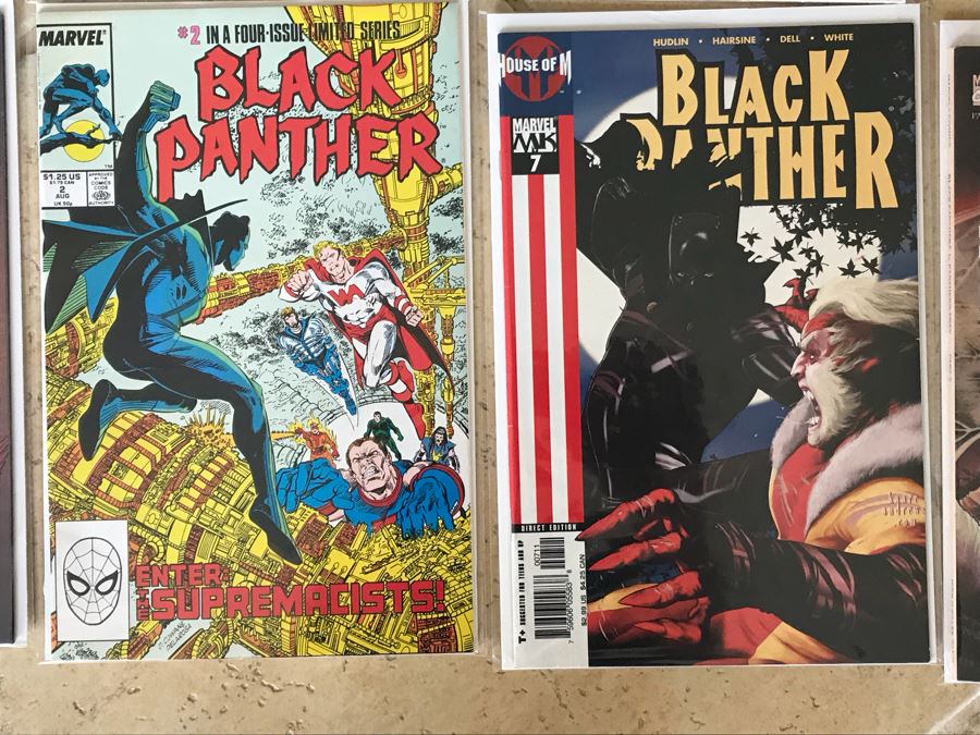 (32) Vintage Marvel Comics Black Panther Comic Books [Photo 15]