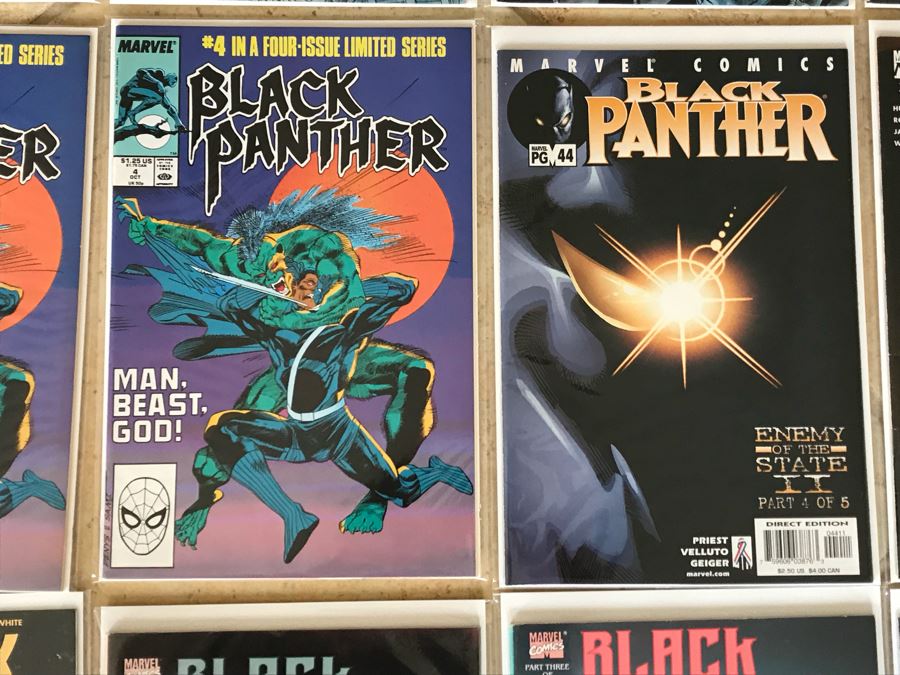 (32) Vintage Marvel Comics Black Panther Comic Books [Photo 12]