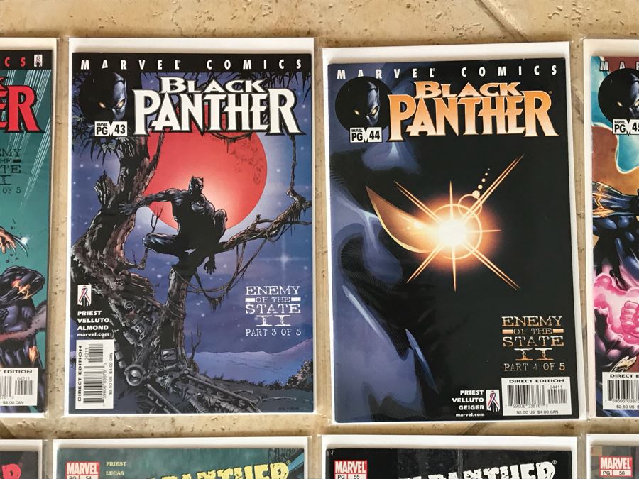 (32) Vintage Marvel Comics Black Panther Comic Books [Photo 4]