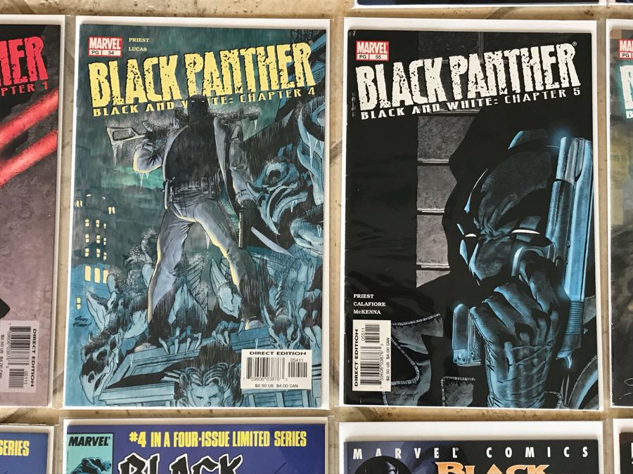 (32) Vintage Marvel Comics Black Panther Comic Books [Photo 8]