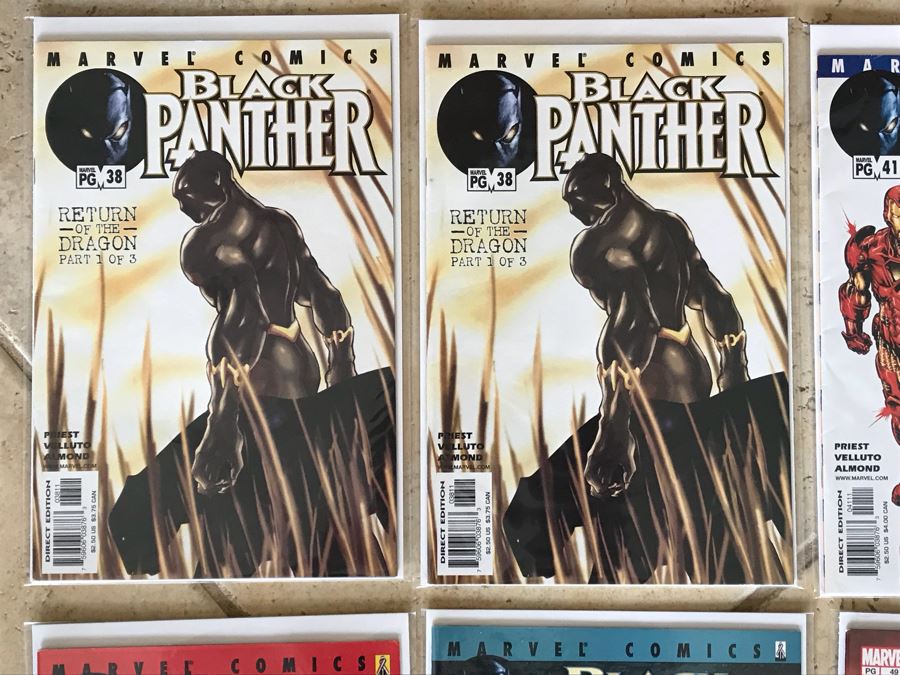 (32) Vintage Marvel Comics Black Panther Comic Books [Photo 2]