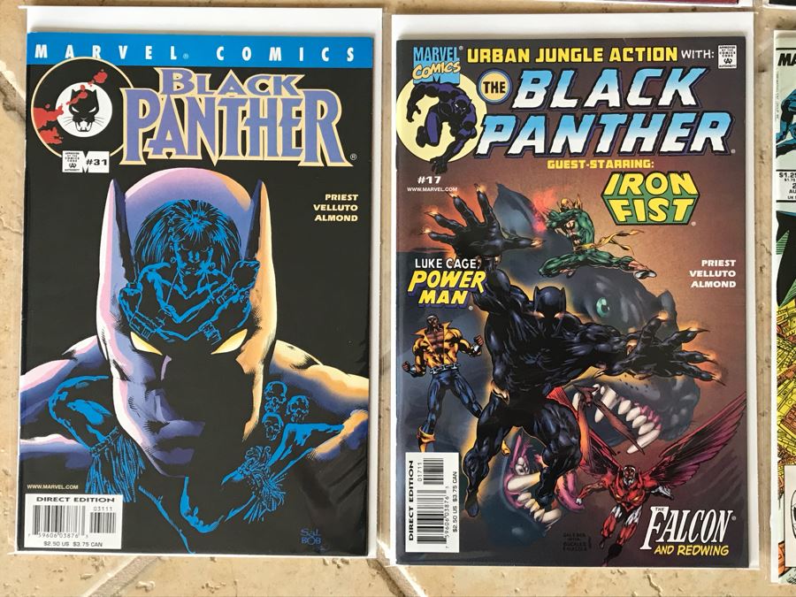 (32) Vintage Marvel Comics Black Panther Comic Books [Photo 14]