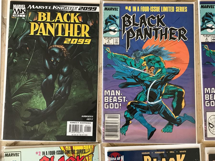 (32) Vintage Marvel Comics Black Panther Comic Books [Photo 11]