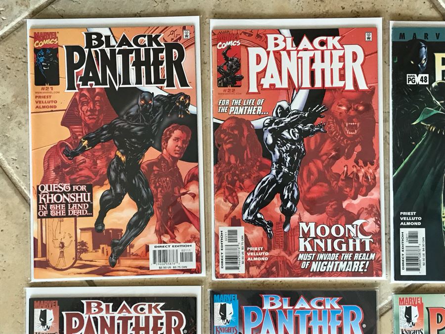 (32) Vintage Marvel Comics Black Panther Comic Books [Photo 2]