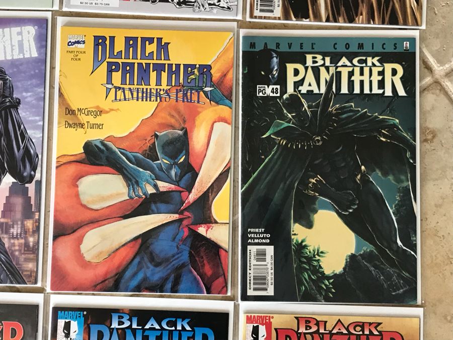 (32) Vintage Marvel Comics Black Panther Comic Books [Photo 13]
