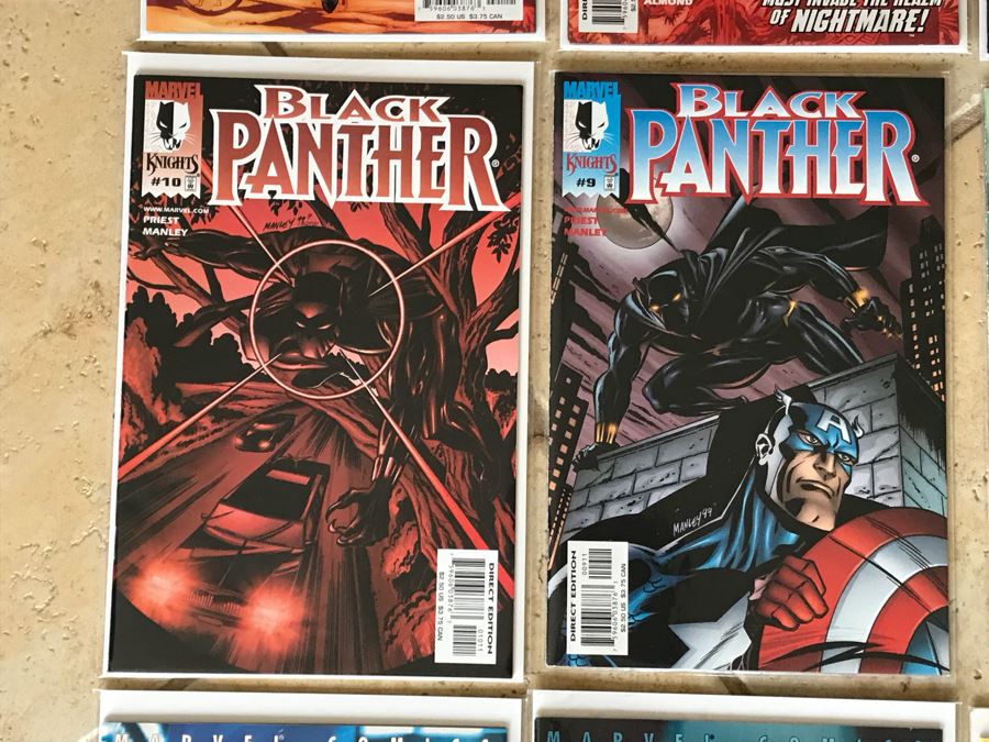 (32) Vintage Marvel Comics Black Panther Comic Books [Photo 6]