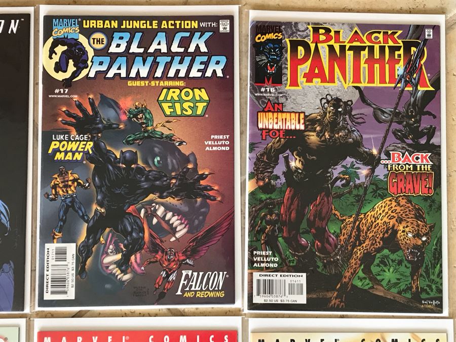 (32) Vintage Marvel Comics Black Panther Comic Books [Photo 5]