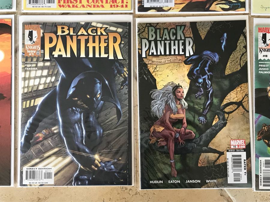 (32) Vintage Marvel Comics Black Panther Comic Books [Photo 15]