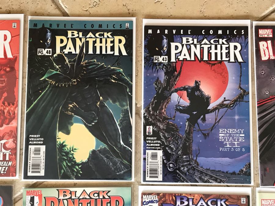 (32) Vintage Marvel Comics Black Panther Comic Books [Photo 3]
