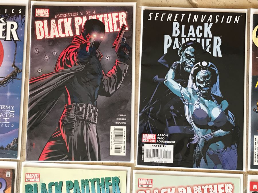 (32) Vintage Marvel Comics Black Panther Comic Books [Photo 4]