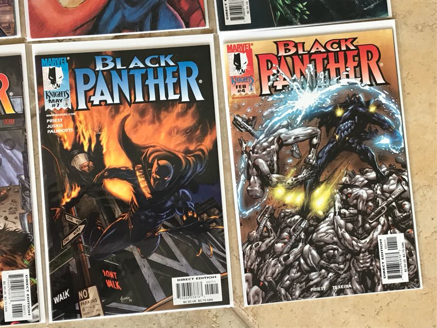 (32) Vintage Marvel Comics Black Panther Comic Books [Photo 17]