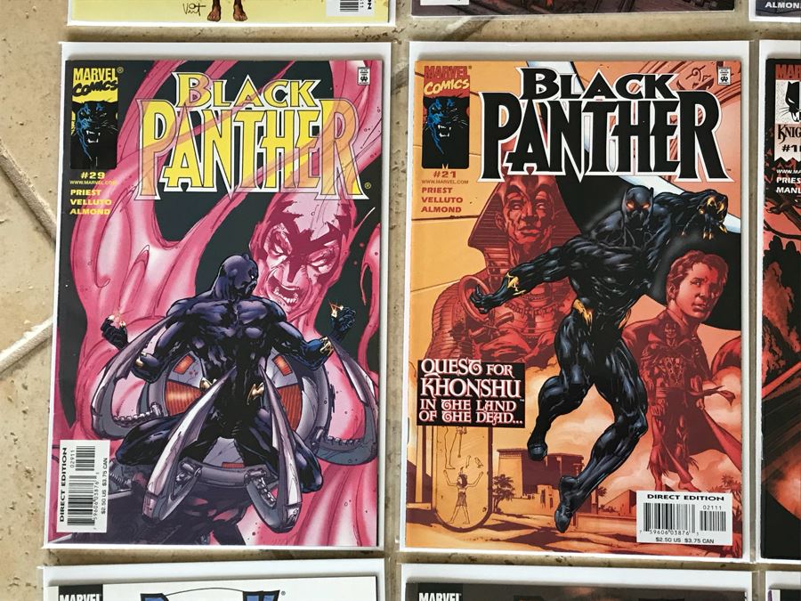 (22) Vintage Marvel Comics Black Panther Comic Books [Photo 5]