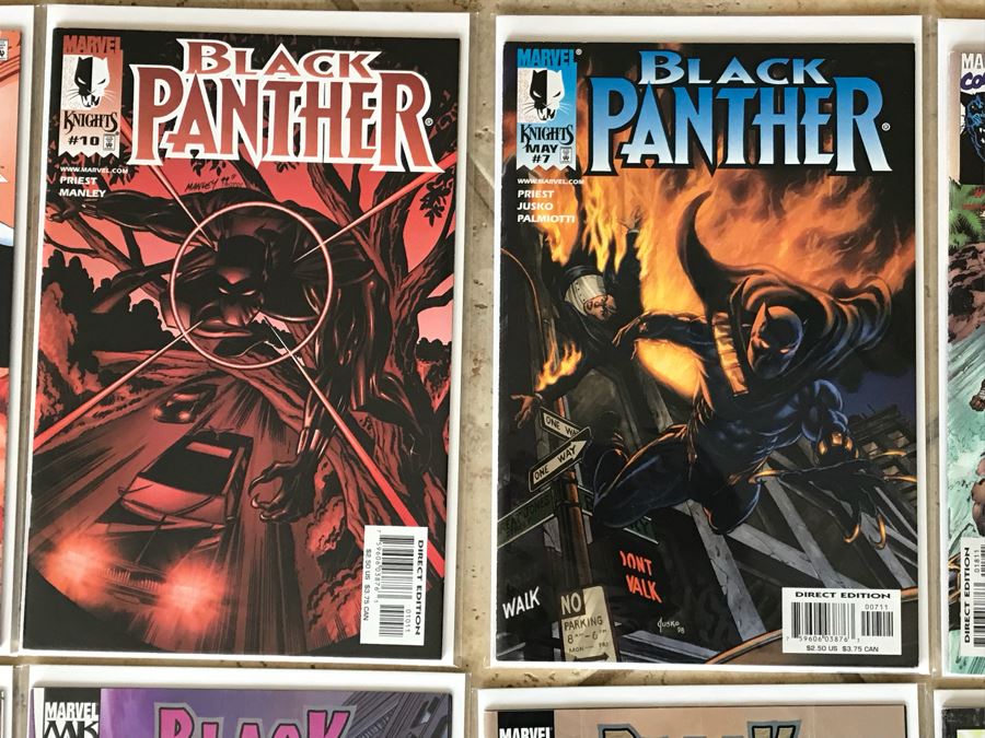 (22) Vintage Marvel Comics Black Panther Comic Books [Photo 6]