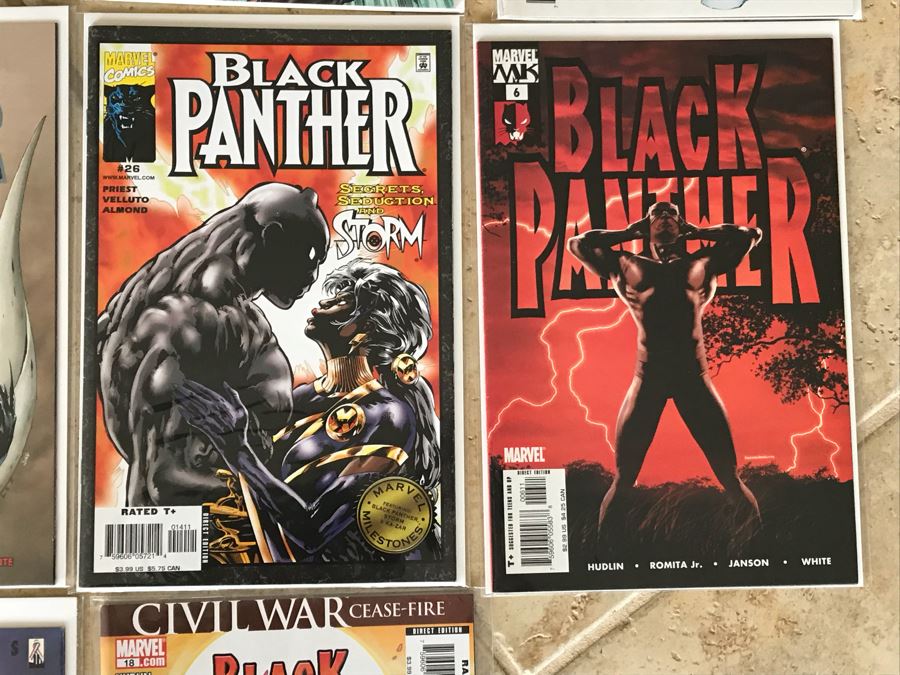 (22) Vintage Marvel Comics Black Panther Comic Books [Photo 10]