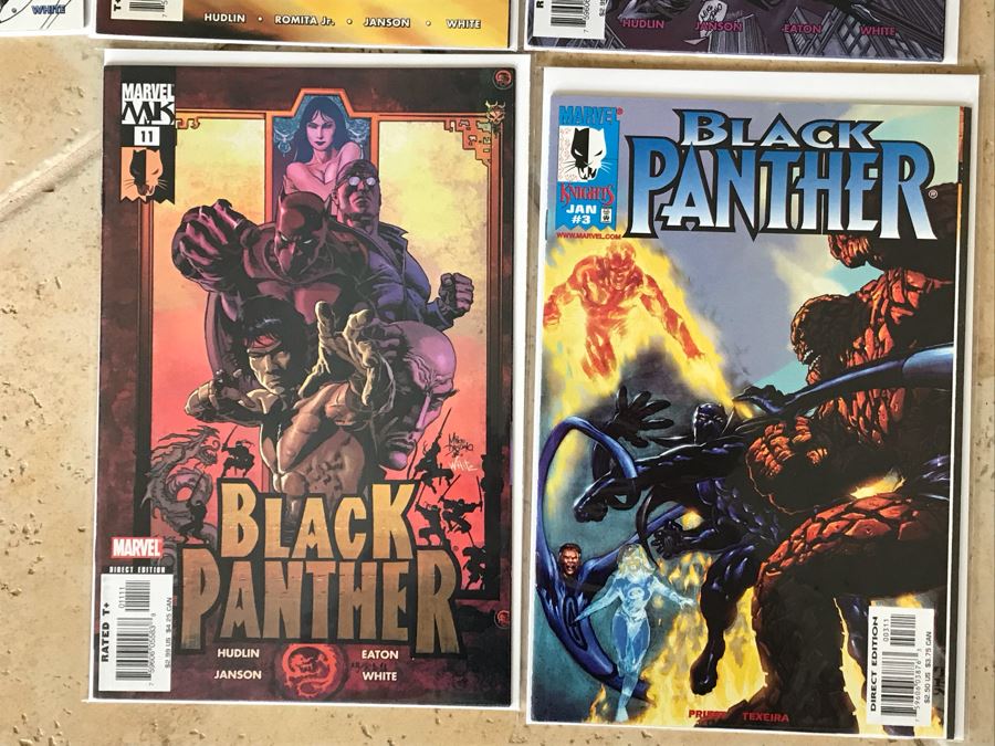 (22) Vintage Marvel Comics Black Panther Comic Books [Photo 11]