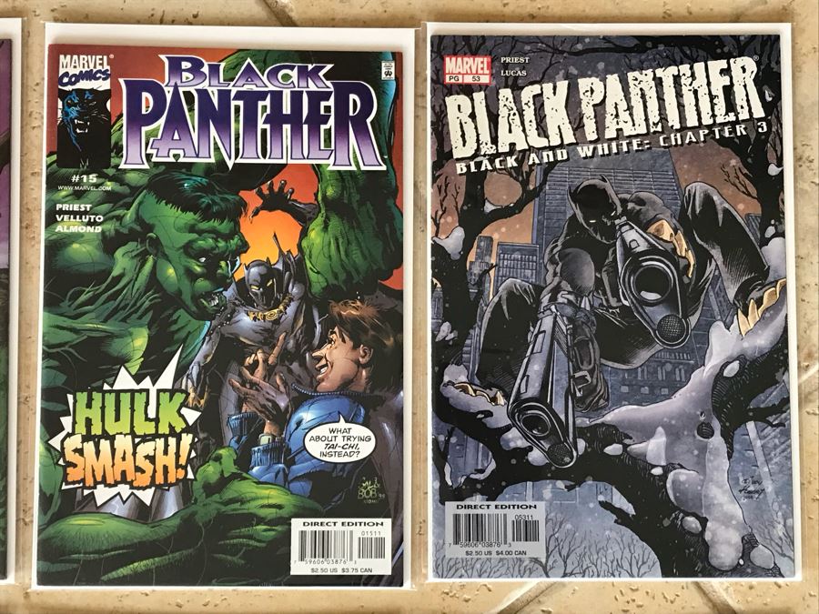(22) Vintage Marvel Comics Black Panther Comic Books [Photo 4]