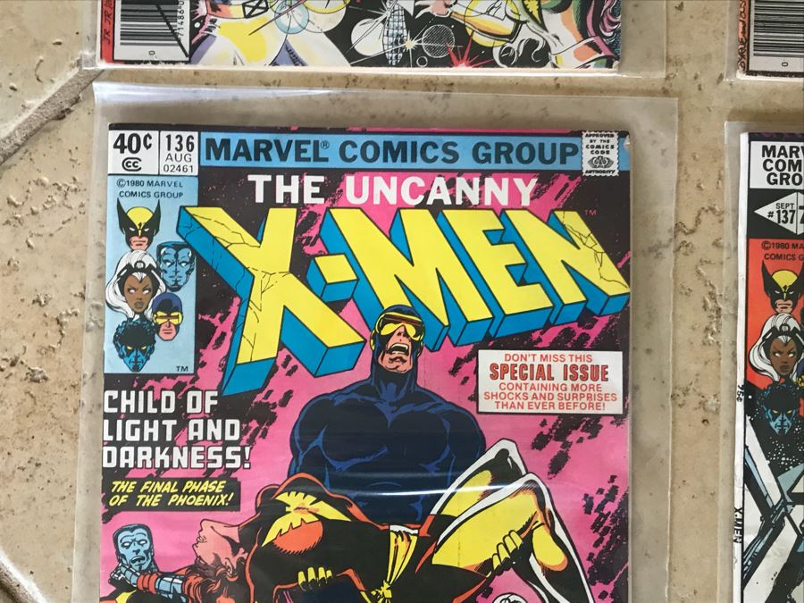 Marvel Comics Uncanny X-Men #130, #132, #136 And #137 Comic Books [Photo 7]