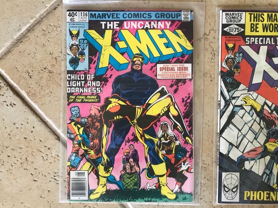 Marvel Comics Uncanny X-Men #130, #132, #136 And #137 Comic Books [Photo 6]