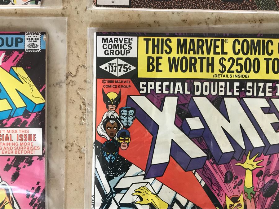 Marvel Comics Uncanny X-Men #130, #132, #136 And #137 Comic Books [Photo 9]