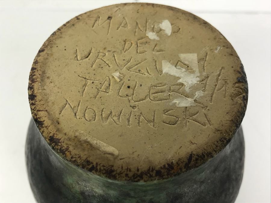 Vintage Jaime Taller Nowinski Art Pottery Uruguay [Photo 8]