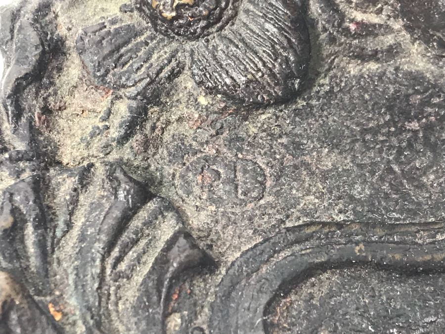 Bronze Art Nouveau Style Dish Signed RL [Photo 11]