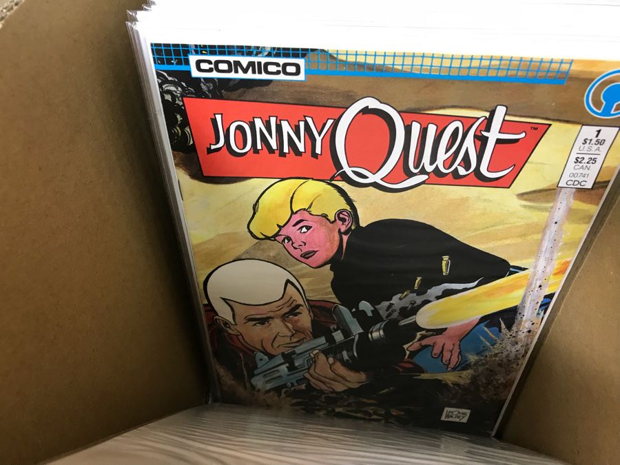 Long Box Of Vintage Comic Books - See Photos [Photo 41]