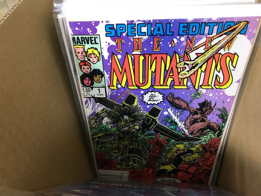 Long Box Of Vintage Comic Books - See Photos [Photo 34]