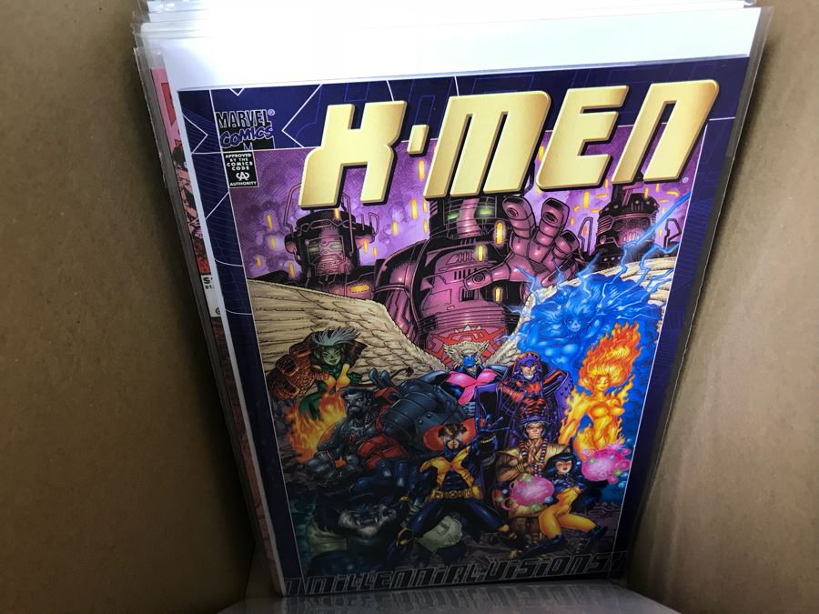 Long Box Of Vintage Comic Books - See Photos [Photo 17]