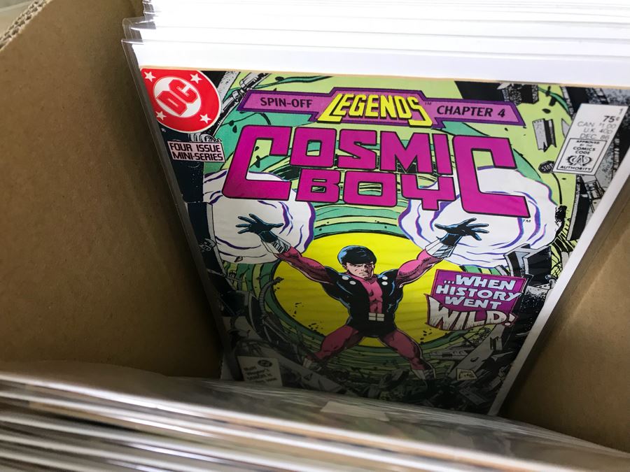 Long Box Of Vintage Comic Books - See Photos [Photo 43]