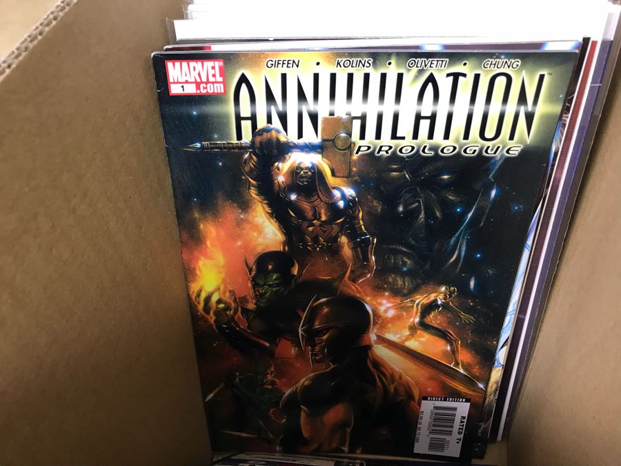 Long Box Of Vintage Comic Books - See Photos [Photo 12]