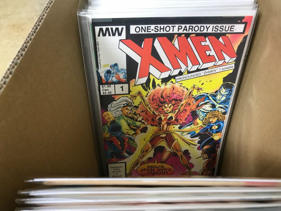 Long Box Of Vintage Comic Books - See Photos [Photo 19]