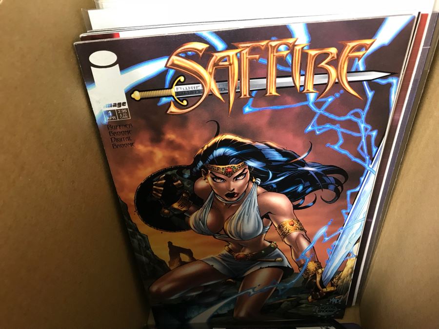 Long Box Of Vintage Comic Books - See Photos [Photo 14]