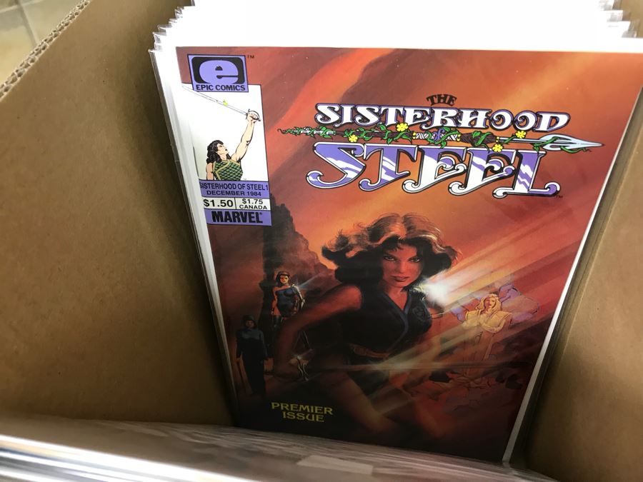 Long Box Of Vintage Comic Books - See Photos [Photo 36]