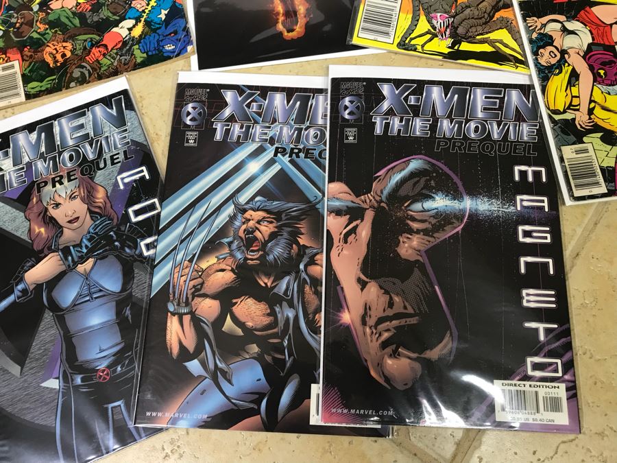 Long Box Of Vintage Comic Books - See Photos [Photo 2]