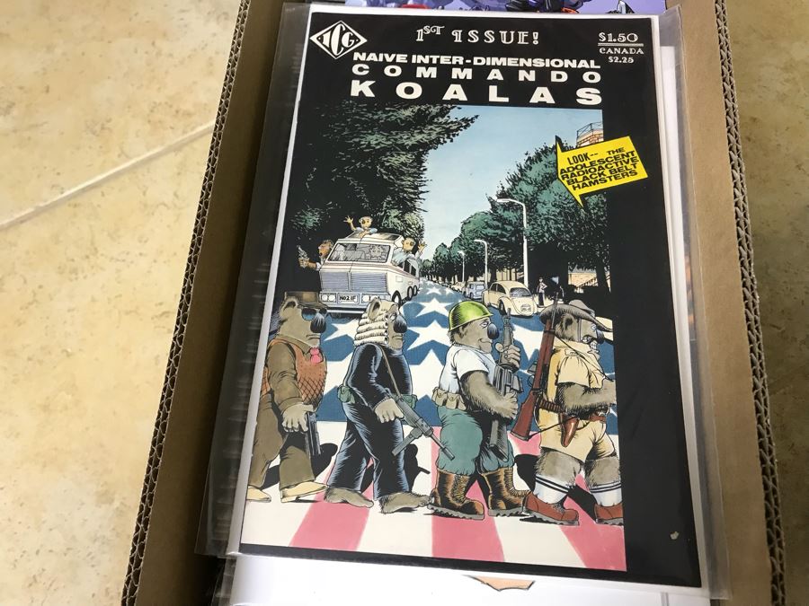 Long Box Of Vintage Comic Books - See Photos [Photo 45]