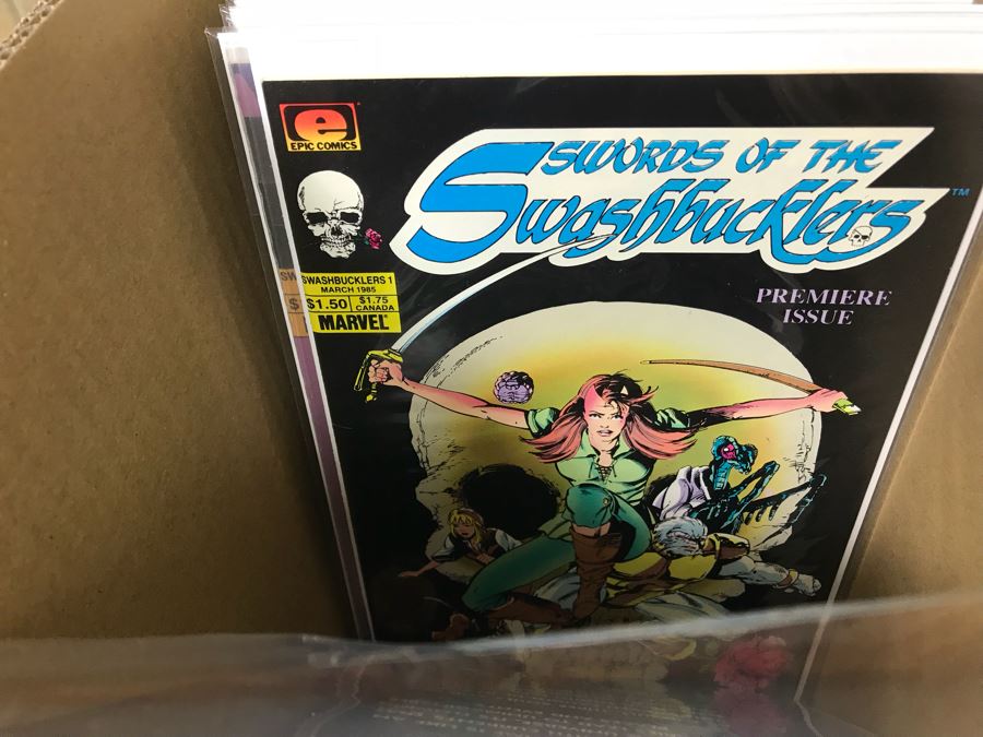 Long Box Of Vintage Comic Books - See Photos [Photo 35]