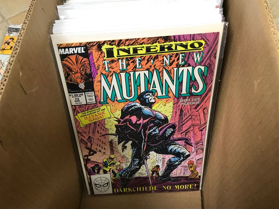 Long Box Of Vintage Comic Books - See Photos [Photo 22]