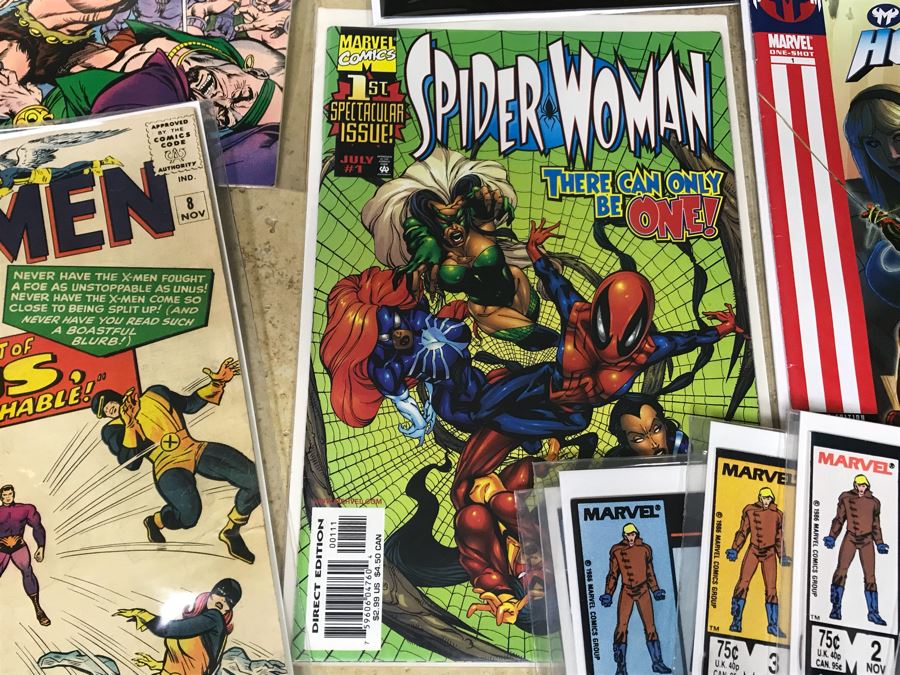 Long Box Of Vintage Comic Books - See Photos [Photo 9]