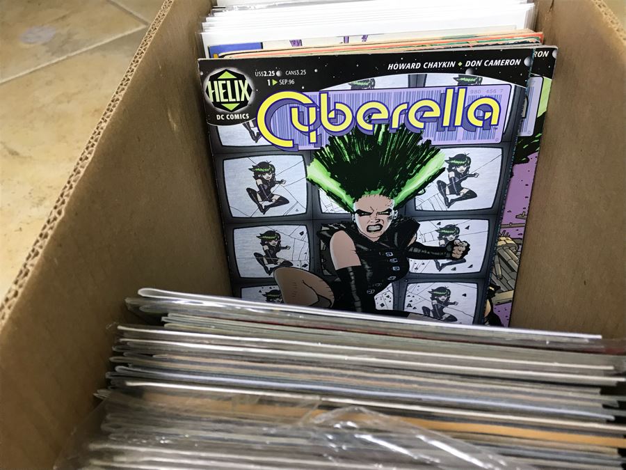 Long Box Of Vintage Comic Books - See Photos [Photo 34]