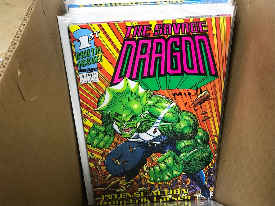 Long Box Of Vintage Comic Books - See Photos [Photo 27]