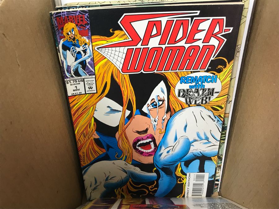 Long Box Of Vintage Comic Books - See Photos [Photo 32]