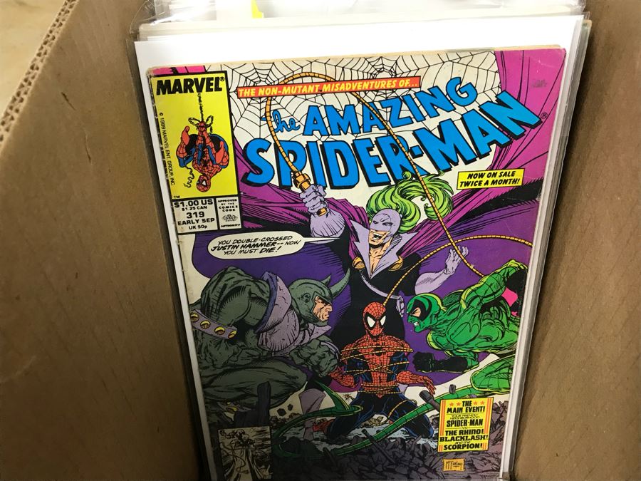 Long Box Of Vintage Comic Books - See Photos [Photo 31]