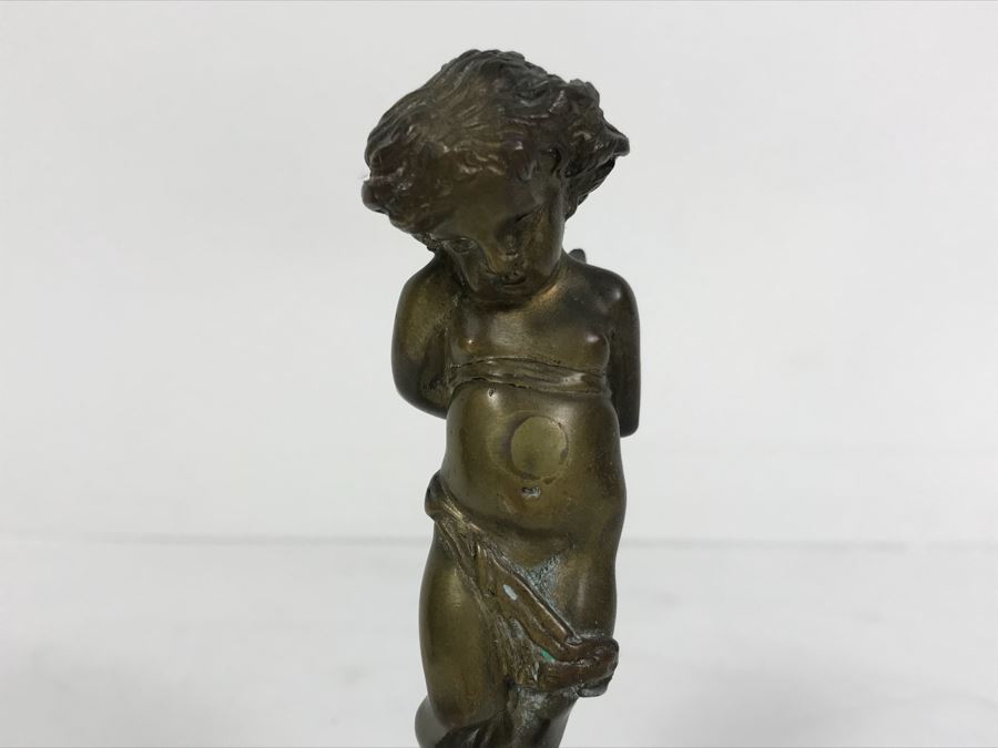 Philip Goodwin Limited Edition Bronze Sitting Bear Sculpture Calhoun's And Vintage Brass Letter Wax Seal [Photo 11]