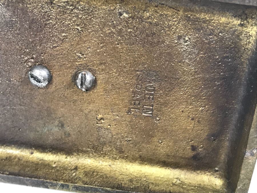 (3) Vases Including Mikasa And Brass Menorah Made In Israel [Photo 4]